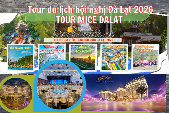 Tour du lịch hội nghị Đà Lạt 2026 TOUR MICE DALAT